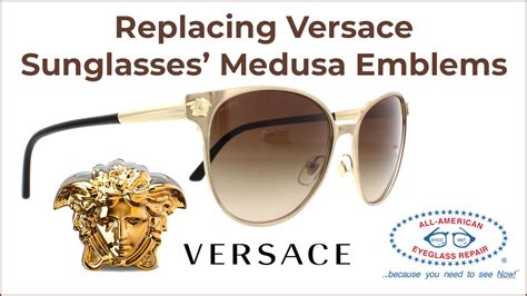 versace sunglass repair.